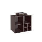 Gabinete De Banheiro Suspenso 68cm Com Balcão 1 Porta 1 Gavet