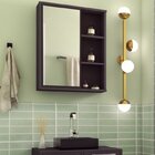 Gabinete De Banheiro Suspenso 68cm Com Balcão 1 Porta 1 Gavet