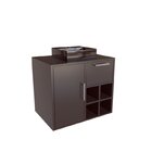 Gabinete De Banheiro Suspenso 68cm Com Balcão 1 Porta 1 Gavet