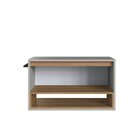 Gabinete De Banheiro Suspenso 80cm Com 1 Nicho 1 Toalheiro 1