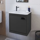 Gabinete De Banheiro Suspenso Colorado 44cm Com Pia Embutida