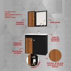 Gabinete De Banheiro Suspenso Com Cuba E Espelheira Multimóve