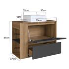 Gabinete De Banheiro Suspenso Com Cuba Estela 1 Pt 1 Gv Mel E