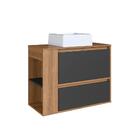 Gabinete De Banheiro Suspenso Com Cuba Estela 1 Pt 1 Gv Mel E