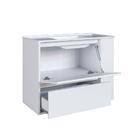 Gabinete De Bnaheiro Suspenso Com Lavatório Estela 1 Pt 1 Gv