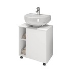 Gabinete De Coluna Branco Em Mdf