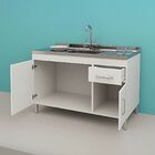 Gabinete De Cozinha 3 Porta E 1 Porta Armário 94cm Multiuso B