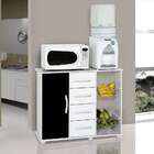 Gabinete De Cozinha Camila Com Fruteira 1 Pt 4 Gv Branco E Pr