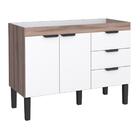 Gabinete De Cozinha Para Pia 2 Portas Jutaí Tamarindo Branco