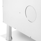 Gabinete De Cozinha Premium Em Aço 1,50m Com 4 Gavetas Gaveta