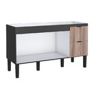 Gabinete De Cozinha Tamarindo E Preto Em Madeira 144cm Colibr