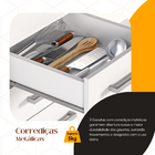 Gabinete De Pia Gemeos 1,00m