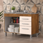 Gabinete De Pia Gemeos 1,00m