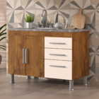 Gabinete De Pia Gemeos 1,00m