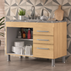 Gabinete De Pia Gemeos 1,00m