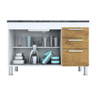 Gabinete De Pia Gemeos 1,20m