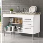 Gabinete De Pia Gemeos 1,20m