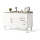 Gabinete De Pia Gemeos 1,20m