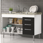 Gabinete De Pia Gemeos 1,20m