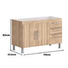 Gabinete De Pia Gemeos 1,20m