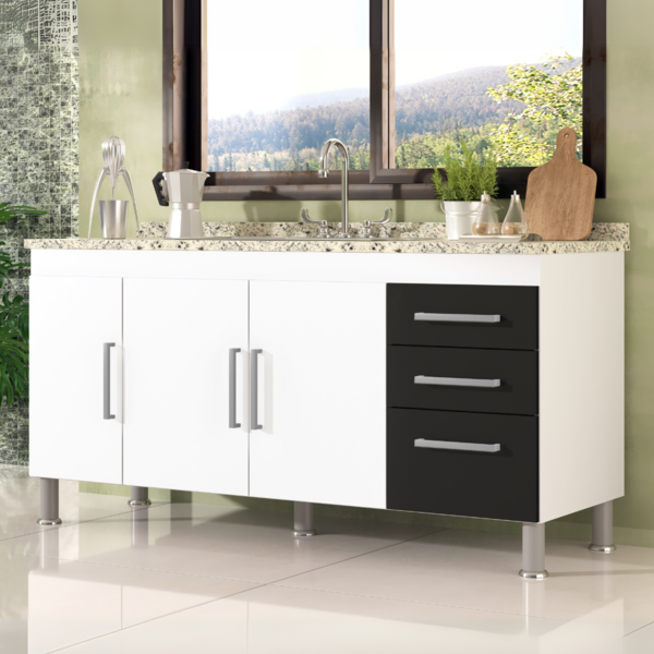 Gabinete De Pia Gemeos 1,50m