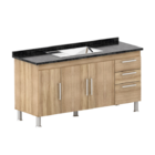 Gabinete De Pia Gemeos 1,50m