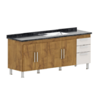 Gabinete De Pia Gemeos 1,80m