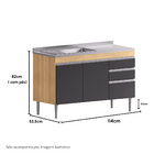 Gabinete De Pia Libra 1,20m