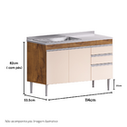 Gabinete De Pia Libra 1,20m