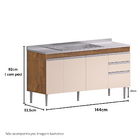 Gabinete De Pia Libra 1,50m