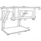 Gabinete De Vidro 40cm Ac Com Cuba Oval Prata + Torneira Metal