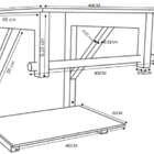 Gabinete De Vidro 40cm Ac Com Cuba Oval Verde