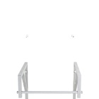 Gabinete De Vidro 40cm Para Banheiro Curvado Duplo Pc Cuba Ov