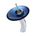 Gabinete De Vidro 45cm Com Cuba Quadrada E Torneira Ibiza