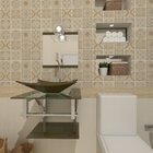 Gabinete De Vidro 45cm Iq Inox Com Cuba Retangular - Ouro Env