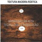 Gabinete De Vidro 60cm Ap Com Cuba Quadrada - Madeira Rústica