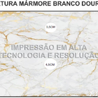 Gabinete De Vidro 60cm Ap Com Cuba Retangular - Mármore Branc