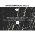 Gabinete De Vidro 60cm Apx Com Cuba Retangular Mármore Preto