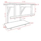 Gabinete De Vidro 60cm Inox Com Cuba Quadrada Marrom