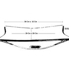 Gabinete De Vidro 70cm Com Cuba Retangular Branco