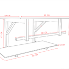 Gabinete De Vidro 80cm Ac Cuba Redonda Rosa