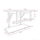 Gabinete De Vidro 90cm Ac Cuba Retangular Dourado Real