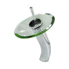 Gabinete De Vidro Com Cuba Quadrada + Torneira Ibiza Incolor