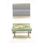 Gabinete De Vidro Espanha 70cm Iq Inox Champanhe