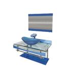 Gabinete De Vidro Holanda 70cm Iq Inox Azul