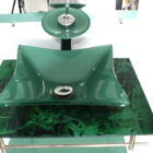 Gabinete De Vidro Inox Para Banheiro 60cm Retangular Mármore