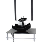 Gabinete De Vidro Para Banheiro 60cm Ac Cuba Retangular Curva