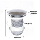 Gabinete De Vidro Para Banheiro 60cm Inox Cuba Redonda Com Si