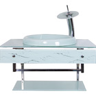 Gabinete De Vidro Para Banheiro 70cm Completo Frete Grátis