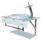 Gabinete De Vidro Para Banheiro 70cm Completo Frete Grátis